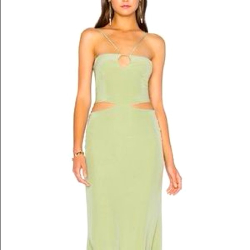 Assali maxi dress size XS in light green